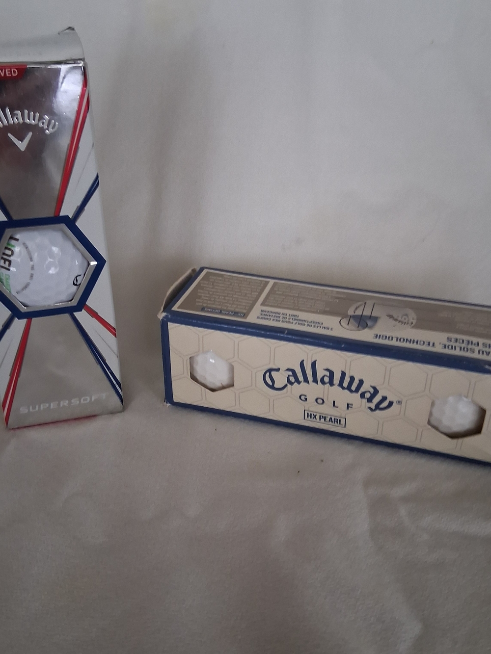 Callaway Golf Balls - HX Pearl & Supersoft